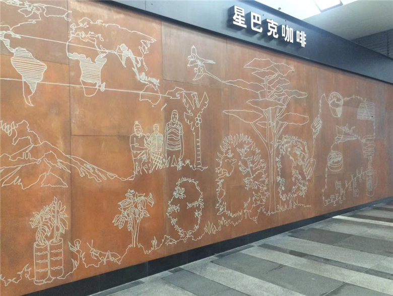 利津耐候钢幕墙